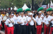 SEMARAK HUT Ke-81 TNI, DANKODAERAL III LANGKAHKAN SEMANGAT KEBERSAMAAN DI GBK