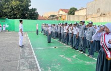 Bhabinkamtibmas Goes to School di SMK Al Ahyar 1, Polisi Ajak Pelajar Perkuat Disiplin dan Bijak Ber