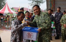 Peringati HUT Ke-81 TNI, Lanal Dumai Selenggarakan Aksi Sosial Donor Darah, Bazar Murah