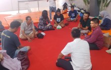 Lanal Banjarmasin Berikan Layanan Dukungan Psikososial Bagi Keluarga Korban KM Virgo Transport 8