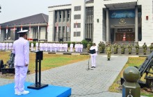 KOKOHKAN IKRAR KEBANGSAAN, DANSESKOAL PIMPIN UPACARA HARI KESAKTIAN PANCASILA