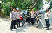 Polsek Duren Sawit Siagakan Personel di Tol Bintara, Antisipasi Pergerakan Massa ke Jakarta