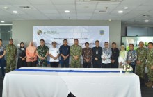 DUKUNG KETAHANAN PANGAN NASIONAL, DANKODAERAL III PERKUAT SINERGI PEMANFAATAN LAHAN TNI AL