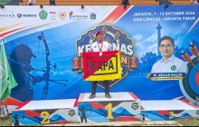 KEREN , ATLET PANAHAN TNI AL RAIH TIGA MEDALI EMAS