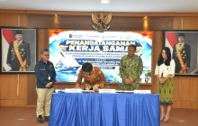DUKUNG TRANSISI ENERGI BERSIH, DANKODAERAL III JALIN KERJA SAMA PENGEMBANGAN PLTS DENGAN PERTAMINA