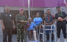 Pasien Penyakit Kulit Langka Asal NTT Kembali Tersenyum Usai Jalani Pengobatan di Rumkital Marinir C