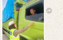 Polisi untuk Masyarakat Induk PJR  BSD Korlantas Polri Edukasi Pengguna Jalan Tol