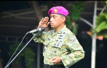 DANDENMA MAKO KORMAR PIMPIN UPACARA BENDERA, TEKANKAN PROFESIONALISME DAN DISIPLIN PRAJURIT 