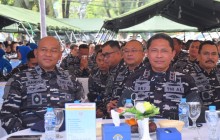 JELANG AKHIRI MASA KEPEMIMPINAN, DANKODAERAL III SAMPAIKAN EXIT BRIEFING