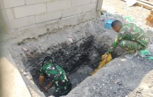 Satgas TMMD Reguler ke-130 Kodim 0723/Klaten Bangun Jambanisasi di Desa Trucuk