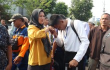 425 CALON BINTARA TNI AL PANDA KODAERAL V BERANGKAT KE MALANG, SIAP IKUTI SELEKSI PUSAT