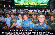 PERKUAT SINERGI LINTAS MATRA, KAS KORMAR DUKUNG PERCEPATAN OPERASIONAL KMP
