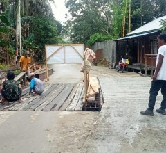 PEMBANGUNAN JEMBATAN BETON GARUDA DI KELURAHAN SEMPAJA UTARA