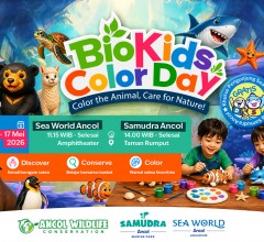 BioKids Color Day, Cara Seru Anak-anak Belajar Mencintai Satwa di Ancol