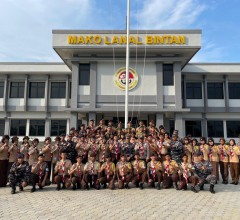 Komandan Lanal Bintan Lantik Kepengurusan Dewan Saka Bahari