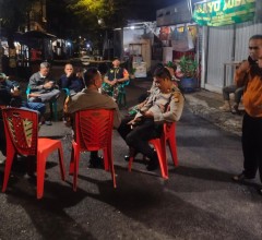 Patroli Gabungan Malam Minggu, Koramil 01/Jatinegara dan Komduk Perkuat Keamanan Wilayah