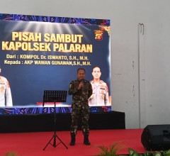 Danramail 0901-04/Palaran : Pisah Sambut Kapolsek Palaran Berlangsung Khidmat, Perkuat Sinergi Tiga 