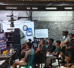 Jajaran Koramil Kodim 0501/Jakarta Pusat Gelar Nobar Piala Dunia 2026 Bersama Warga