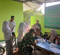 Peduli Kesehatan Masyarakat, Koramil 03/Cabangbungin Bersama Puskesmas Gelar Bakti Kesehatan