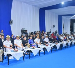 Kodaeral V Hadiri Launching Ceremony The Future Landing Dock-603, Perkuat Kerja Sama Industri Pertah