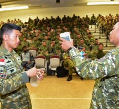 MARINIR INDONESIA BAGIKAN ILMU JUNGLE SURVIVAL KEPADA PESERTA RIMPAC 2026 DI HAWAII