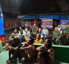 Jajaran Kodim 0501/Jakarta Pusat Gelar Nobar Piala Dunia 2026 Bersama Masyarakat
