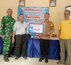 Babinsa Koramil Delanggu Monitor Penyaluran BLT-DD Tahap VII Tahun 2026, Pastikan Bantuan Tepat Sasa