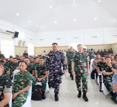Danlanal Dumai Terima Kunjungan Kuliah Kerja Iptek Pasis Seskoau Angkatan 65 TP. 2026