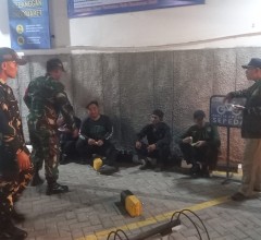 Koramil 02/Matraman Gelar Patroli Bersama Komduk Ciptakan Wilayah Aman dan Kondusif