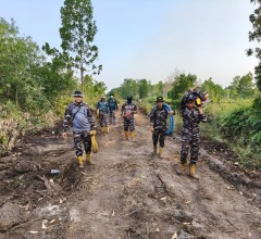 Perkuat Sinergi, Lanal Banjarmasin Bersama Forkopimda Kalsel Gelar Rakor Strategi Penanganan Karhutl