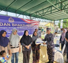 Kolaborasi TNI AL dan CT ARSA Foundation Hadirkan Kepedulian Nyata di Teluk Sasah.