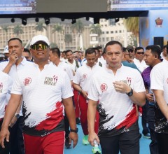 Fun Walk HUT TNI ke-81 Meriah, Pangdam Jaya Bersama TNI-Polri dan Masyarakat Bergerak menuju Monas