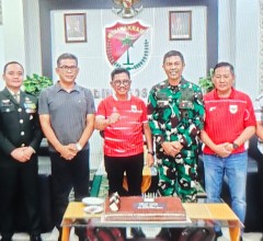 Walikota Tangerang  Silaturahmi ke Kodim 0506/Tgr, Sampaikan Ucapan HUT TNI ke-81