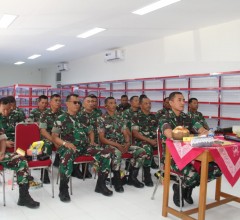 Dandim 0723/Klaten Tinjau KDKMP Desa Ketandan Dan Ikuti Vicon Bersama Wapang TNI