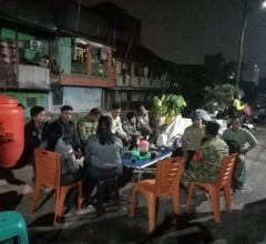 Koramil 01/Jatinegara Gencarkan Patroli/Siskamling, Jaga Kamtibmas Tetap Kondusif