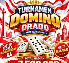 PWI Kota Tangerang Gelar Turnamen Domino ORADO, Total Hadiah Rp7,5 Juta