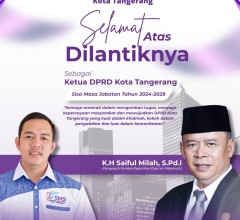 Ketua SMSI Kota Tangerang Ucapkan Selamat atas Pelantikan Syaiful Milah sebagai Ketua DPRD Kota Tang
