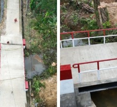 Jembatan Beton Garuda di Handil Bakti dan Simpang Pasir Siap Dinikmati Masyarakat