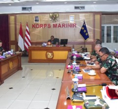 PANGKORMAR TERIMA PAPARAN RENCANA GARIS BESAR LATIHAN PRATUGAS SATGASMAR PUTER XXX TA 2026
