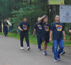 Jalin Kebersmaan Sahli Kormar Laksanakan Olahraga Bersama
