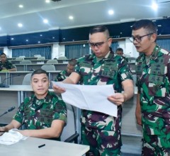 MARINIR; WAASPERS PANGKORMAR BAKAR SEMANGAT PESERTA UJI KOMPETENSI PASIS DIKREG SESKOAL LXV DAN SESK