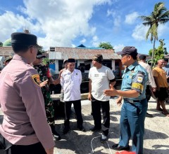 TNI AL GAGALKAN PEREDARAN RATUSAN LITER SOPI ILEGAL DI PELABUHAN BANDA NAIRA