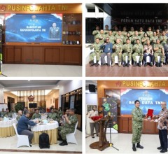 PUSINFOLAHTA TNI GELAR  FORUM SATU DATA TNI