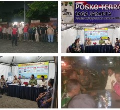 Patroli Malam Minggu, Koramil 04/Pulogadung Bersama Warga Perkuat Keamanan Wilayah