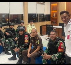 Perkuat Keamanan Wilayah, Koramil Jatinegara Gelar Patroli/Siskamling Keliling