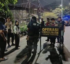 Patroli Cipta Kondisi Polsek Cakung Perketat Pengawasan Dini Hari, Cegah Begal, Tawuran dan Peredara