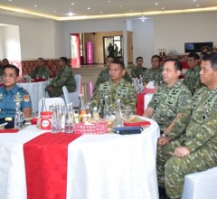 KAS KORMAR HADIRI TAKLIMAT AKHIR AUDIT KETAATAN DAN KINERJA ITJEN TNI PERIODE II TA 2026