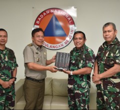 PERERAT KOLABORASI, WADAN KODAERAL III KUNJUNGI KANTOR BNPB