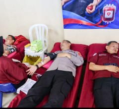 Setetes Darah untuk Kemanusiaan: Polres Metro Jakarta Timur Gelar Bakti Kesehatan Sambut Hari Bhayan