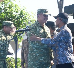 Pangdam IV/Diponegoro Hadiri Peresmian Bendungan Jlantah, Hadirkan Manfaat bagi Pertanian dan Masyar